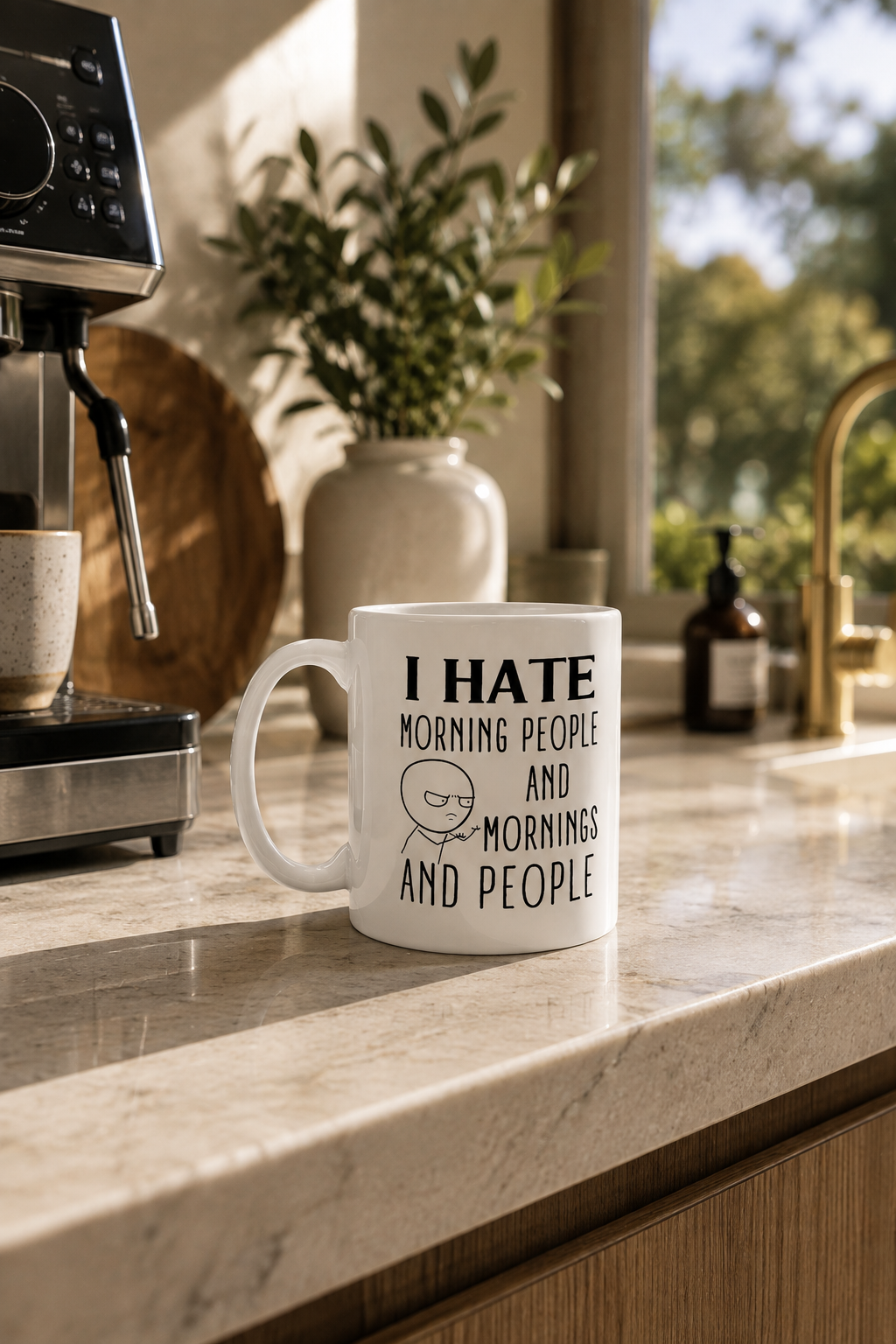I Hate Morning People Mug
