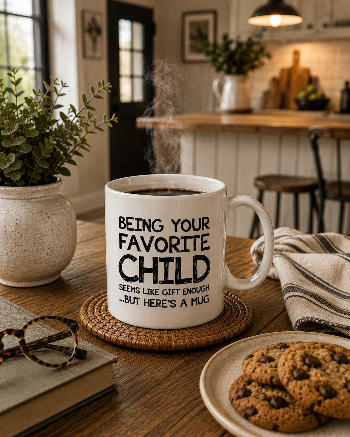 Being Your Favorite Child Seems Like Gift Enough Mug